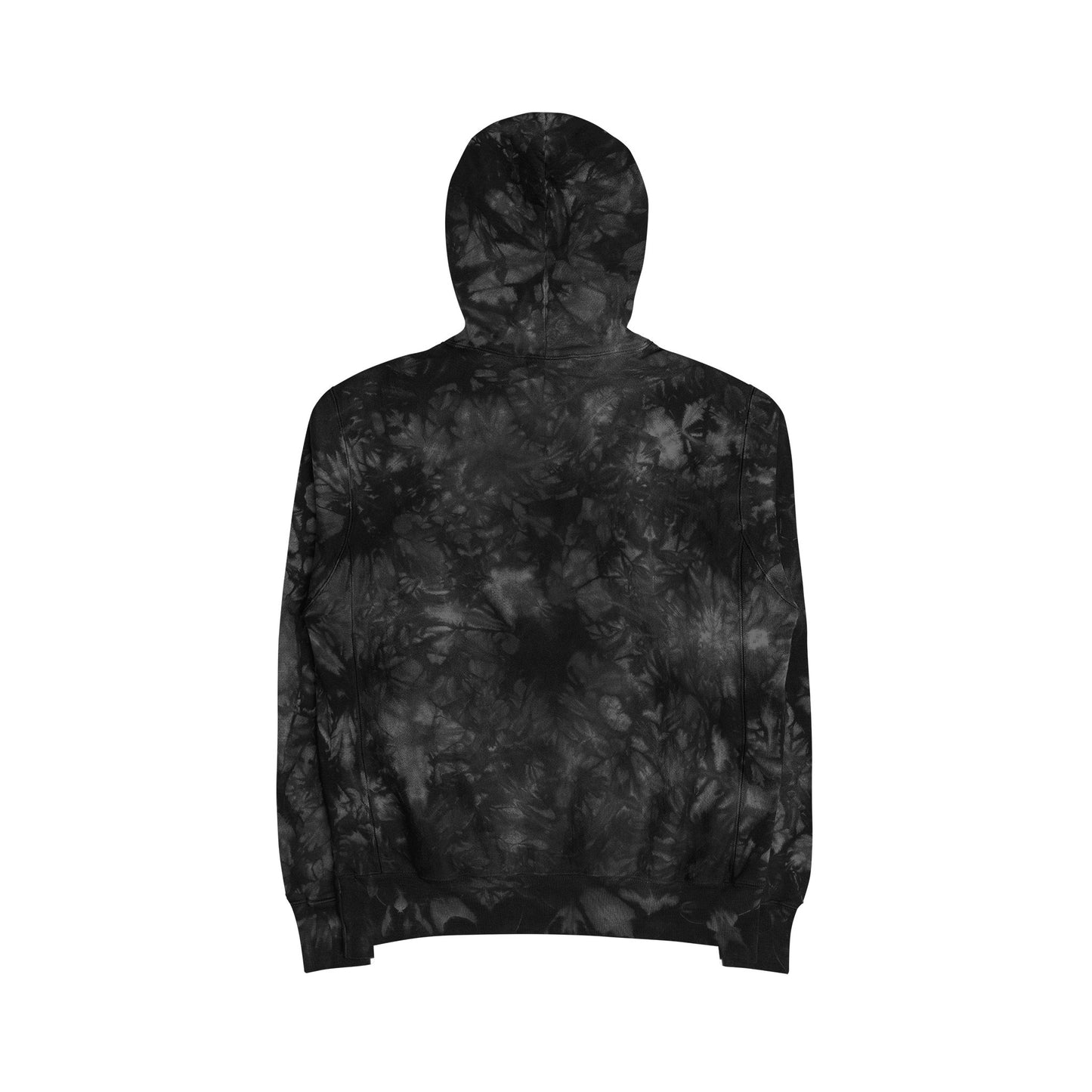 Unisex Tie-Dye Hoodie w/ Embroidered Shoob Shuriken Logo Design