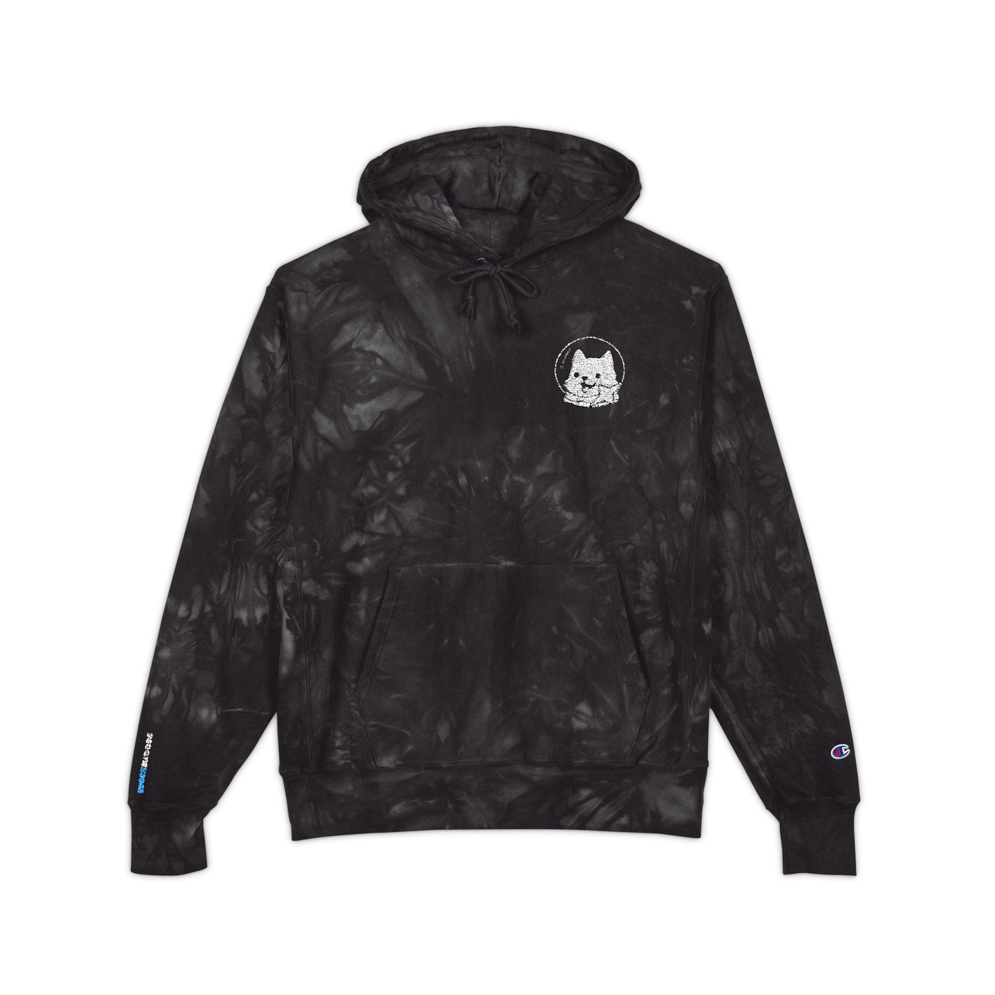Tie-Dye Hoodie w/ Embroidered Shoob Shuriken