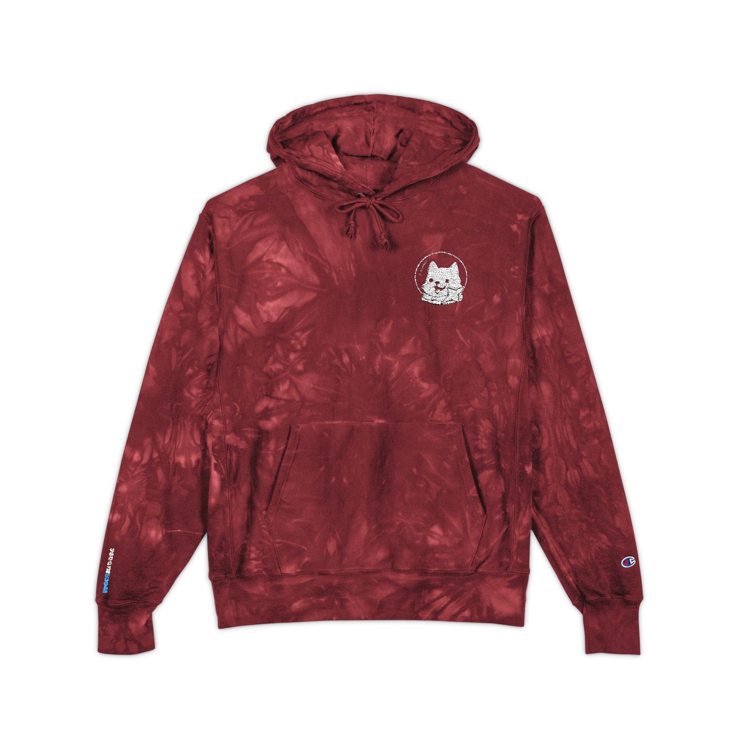 Tie-Dye Hoodie w/ Embroidered Shoob Shuriken