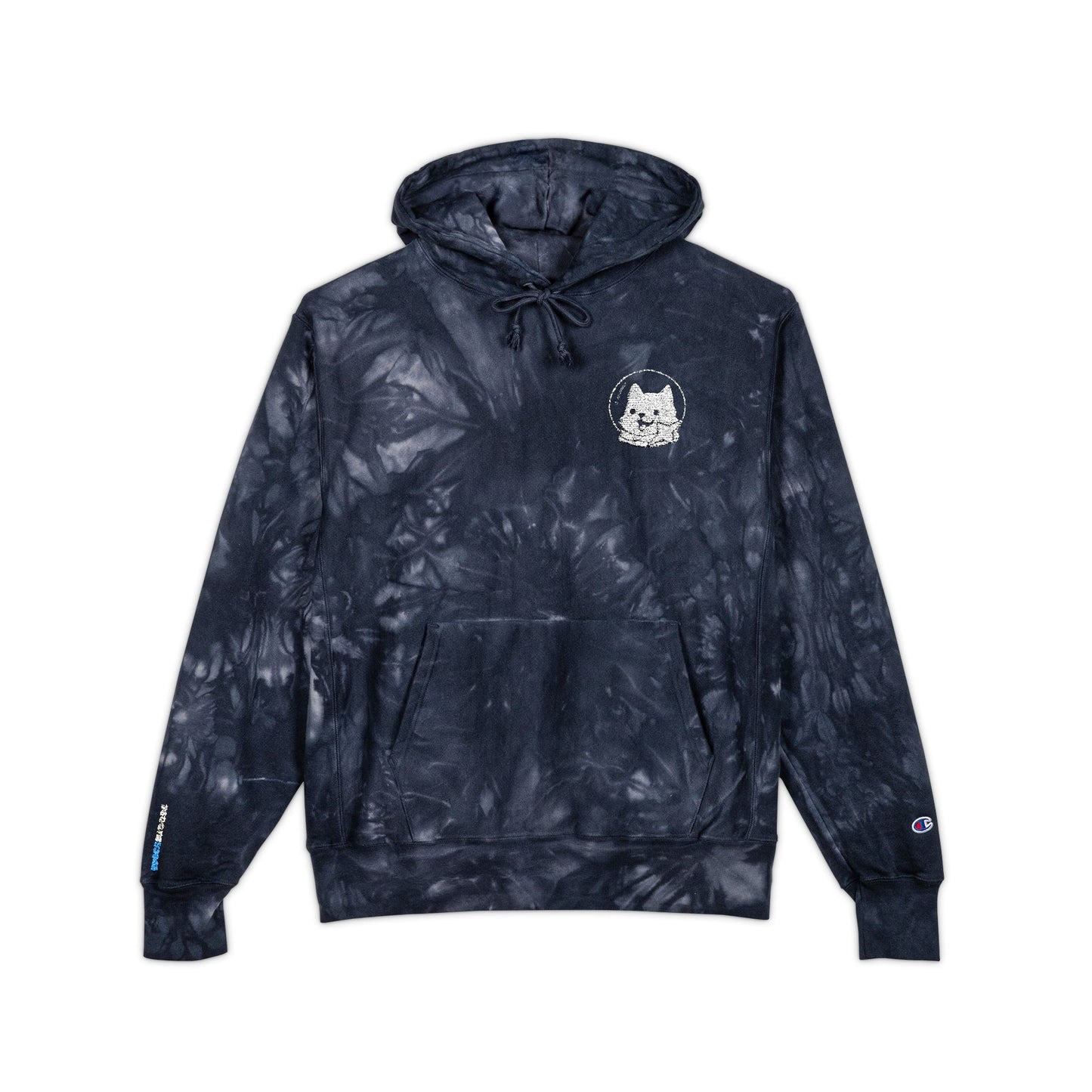Tie-Dye Hoodie w/ Embroidered Shoob Shuriken
