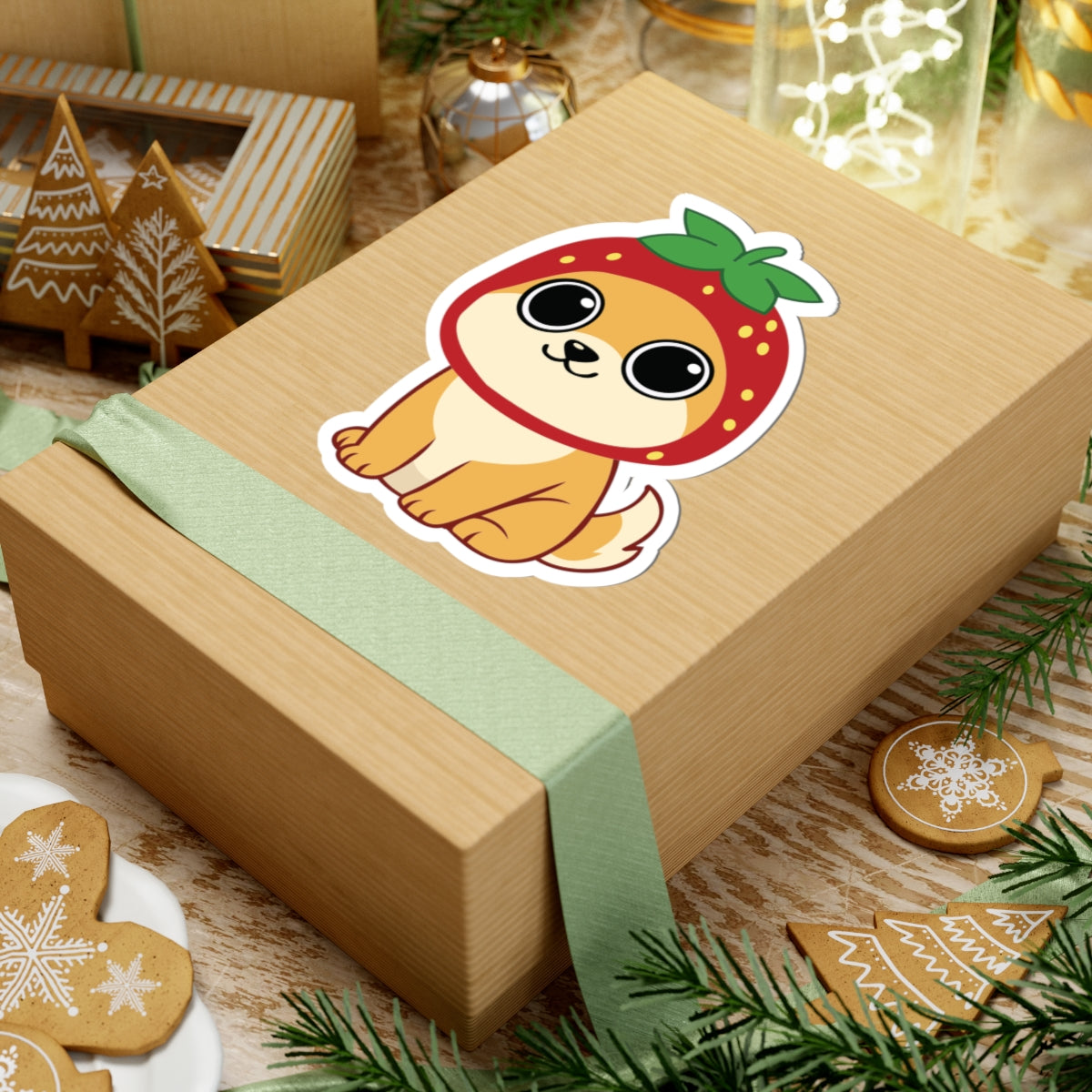 Strawberry Shoob Sticker