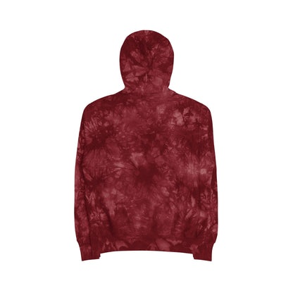 Unisex Tie-Dye Hoodie w/ Embroidered Shoob Shuriken Logo Design