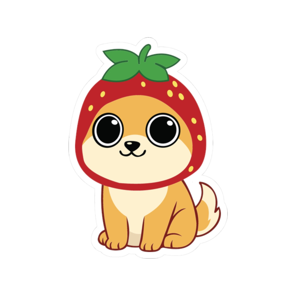 Strawberry Shoob Sticker