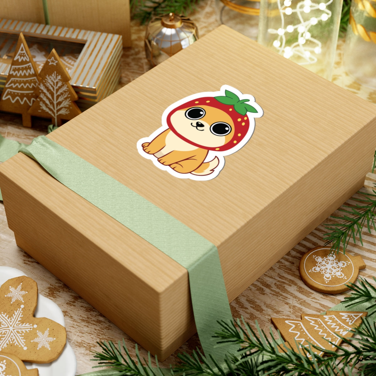 Strawberry Shoob Sticker