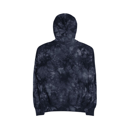 Unisex Tie-Dye Hoodie w/ Embroidered Shoob Shuriken Logo Design