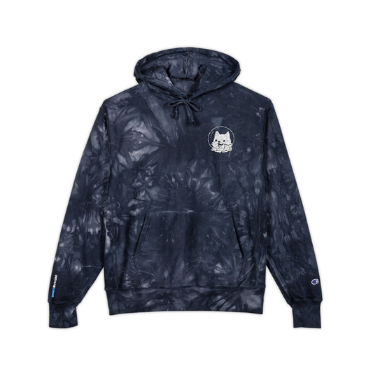 Tie-Dye Hoodie w/ Embroidered Shoob Shuriken